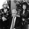 Linda Evans, John Forsythe and Joan - publicity photo for Dynasty The Reunion from 1991.